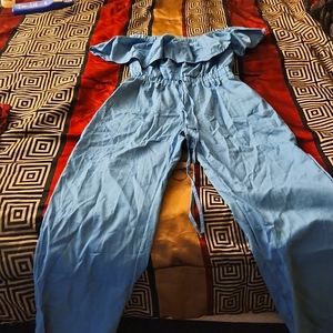XL strapless romper